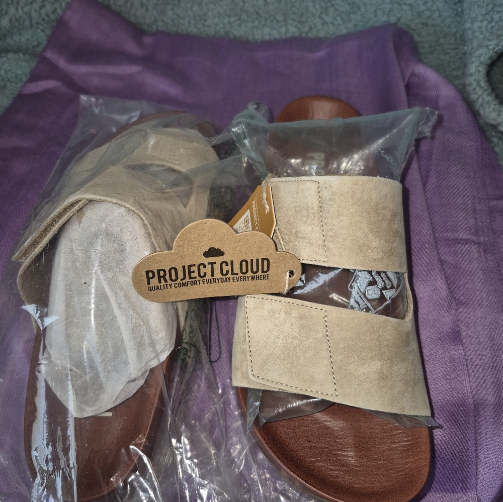PROJECT CLOUD Platform Slide Sandals NWT - image 7